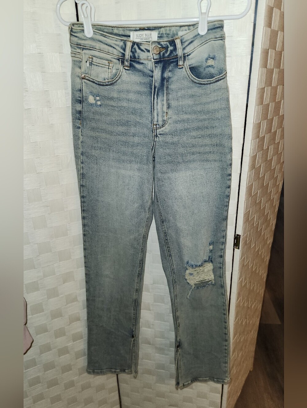 Judy Blue Distressed Jeans Sz 3 26 Waist